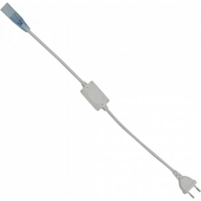 Кабель питания ECOLA LED STRIP 220V CONNECTOR END CAP 150мм с муфтой и разъемом IP68 для ленты 14x7 SCJN14ESB Кабель питания ECOLA LED STRIP 220V CONNECTOR END CAP 150мм с муфтой и разъемом IP68 для ленты 14x7 SCJN14ESB