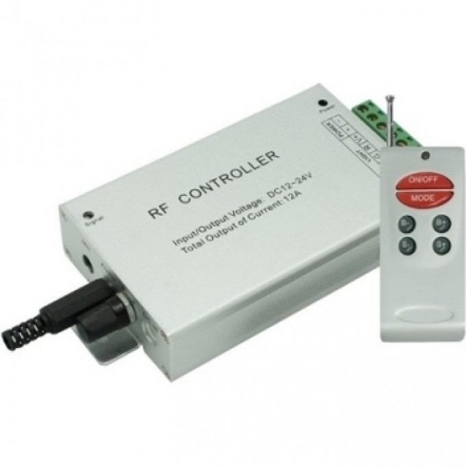 Контроллер для светодиодной ленты ECOLA LED STRIP RGB RF АUDIO CONTROLLER с пультом управления RCM12AESB Контроллер для светодиодной ленты ECOLA LED STRIP RGB RF АUDIO CONTROLLER с пультом управления RCM12AESB