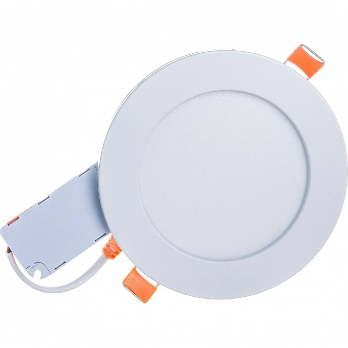Круглый даунлайт встраиваемый ECOLA LED DOWNLIGHT 1011 с драйвером внутри 12W 220V 6000K 145x26 DKRD12ELC Круглый даунлайт встраиваемый ECOLA LED DOWNLIGHT 1011 с драйвером внутри 12W 220V 6000K 145x26 DKRD12ELC