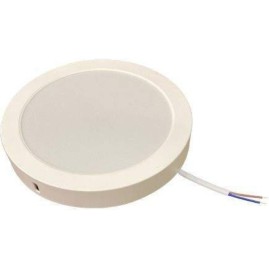 Накладной светильник ECOLA LED круглый даунлайт с драйвером 18W 220V 6500K 170х30мм