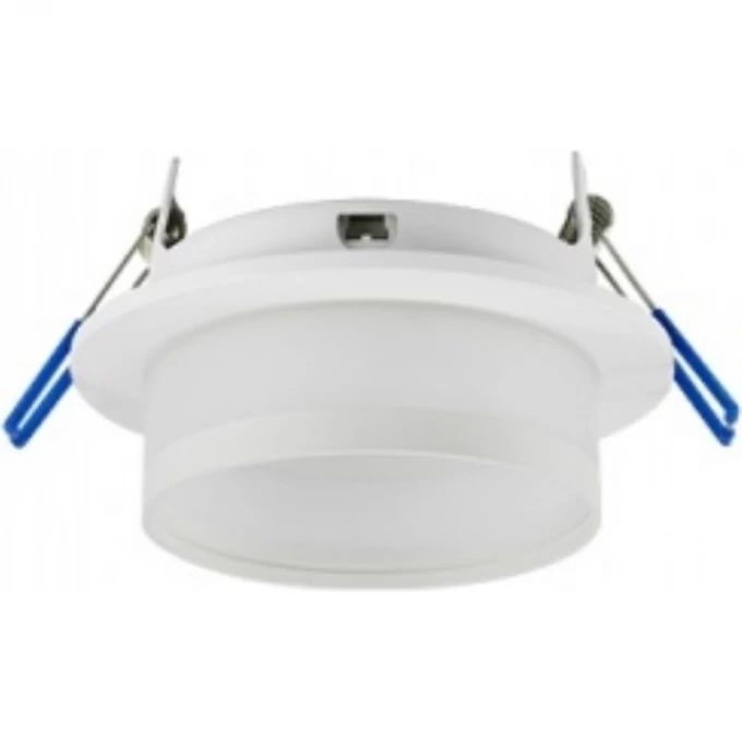Светильник встраиваемый ECOLA GX53 H4 SP5372 с полосой белый матовый 110х65 SR532WECB Светильник встраиваемый ECOLA GX53 H4 SP5372 с полосой белый матовый 110х65 SR532WECB