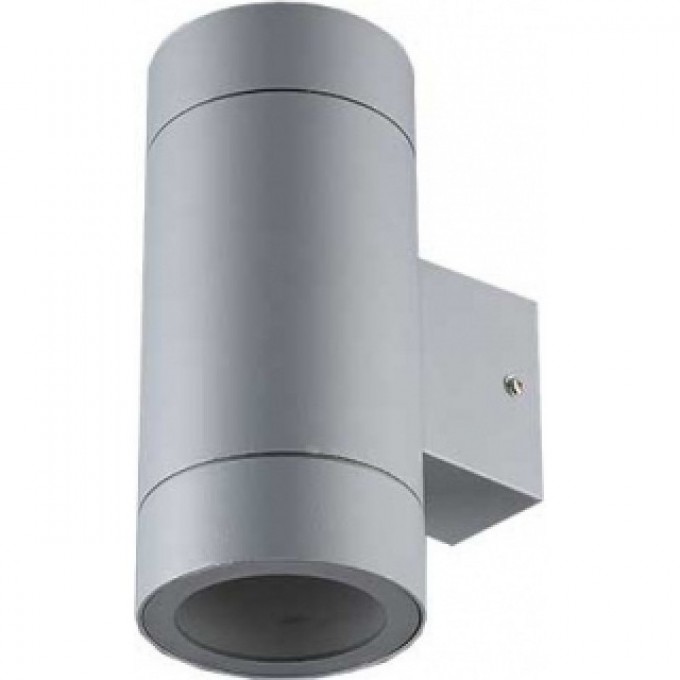 Уличный настенный светильник ECOLA GX53 LED серый матовый FG53C2ECH Уличный настенный светильник ECOLA GX53 LED серый матовый FG53C2ECH