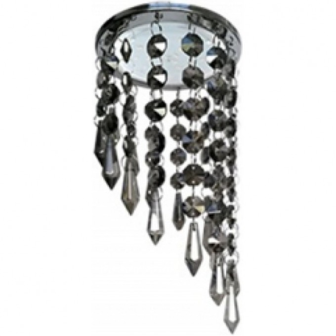 Встраиваемый светильник ECOLA GX53 H4 5343 GLASS тонированный, хром SU53RVECB Встраиваемый светильник ECOLA GX53 H4 5343 GLASS тонированный, хром SU53RVECB