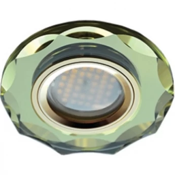 Встраиваемый светильник ECOLA MR16 DL1653 FG1653EFF золото