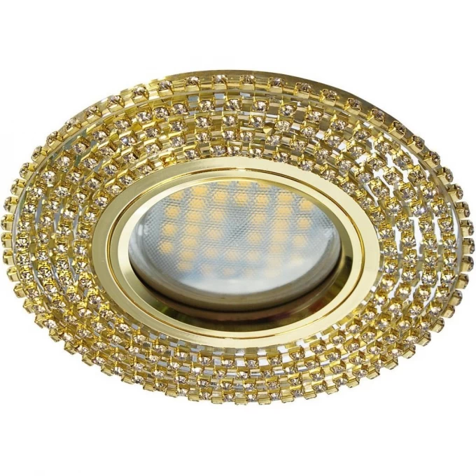 Встраиваемый светильник EECOLA MR16 DL1662 GLASS золото FG16RGECB Встраиваемый светильник EECOLA MR16 DL1662 GLASS золото FG16RGECB
